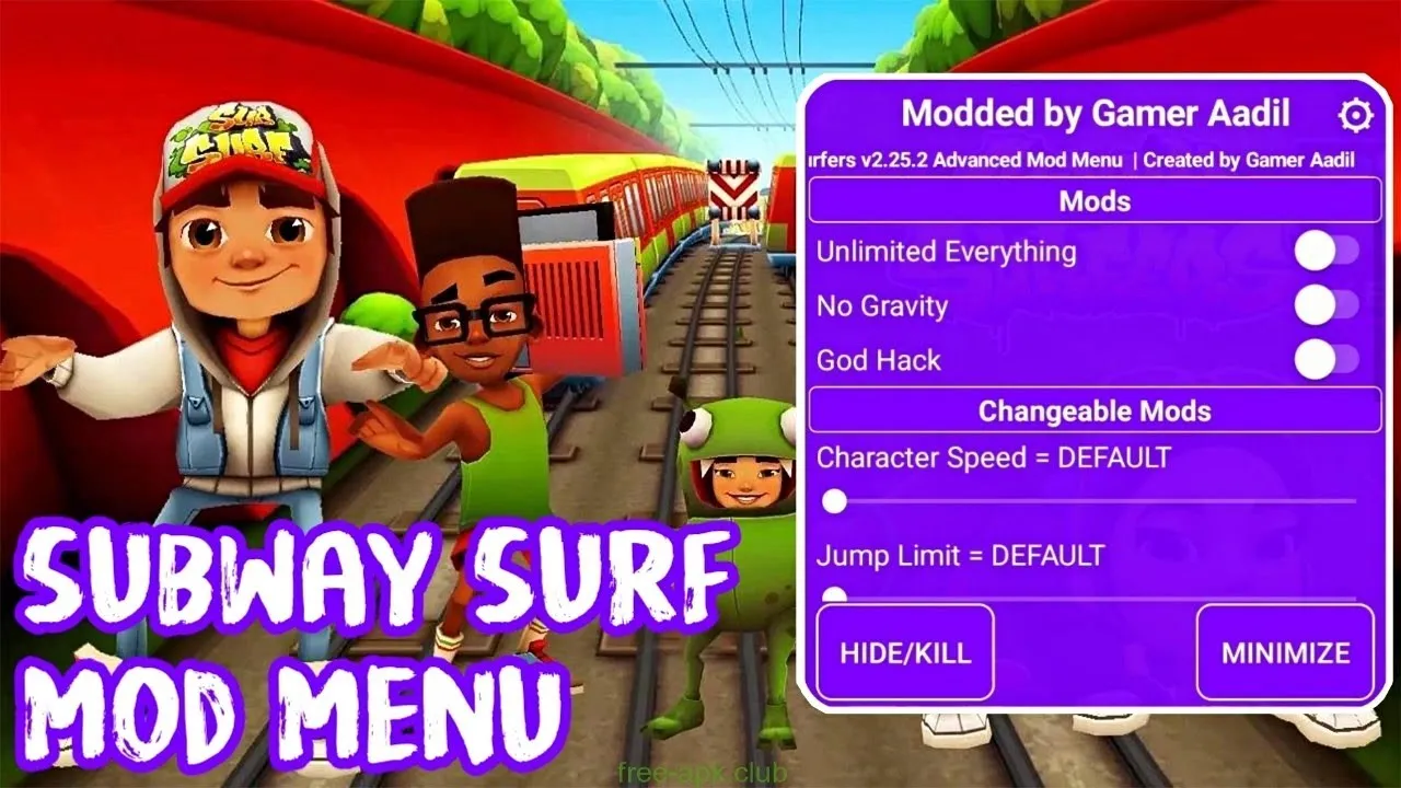 Subway Surfers MOD Menu